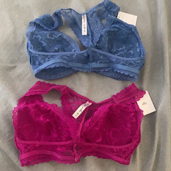 urban outfitters OUT FROM UNDER set of2 bras S NWT - Picture 5 of 7